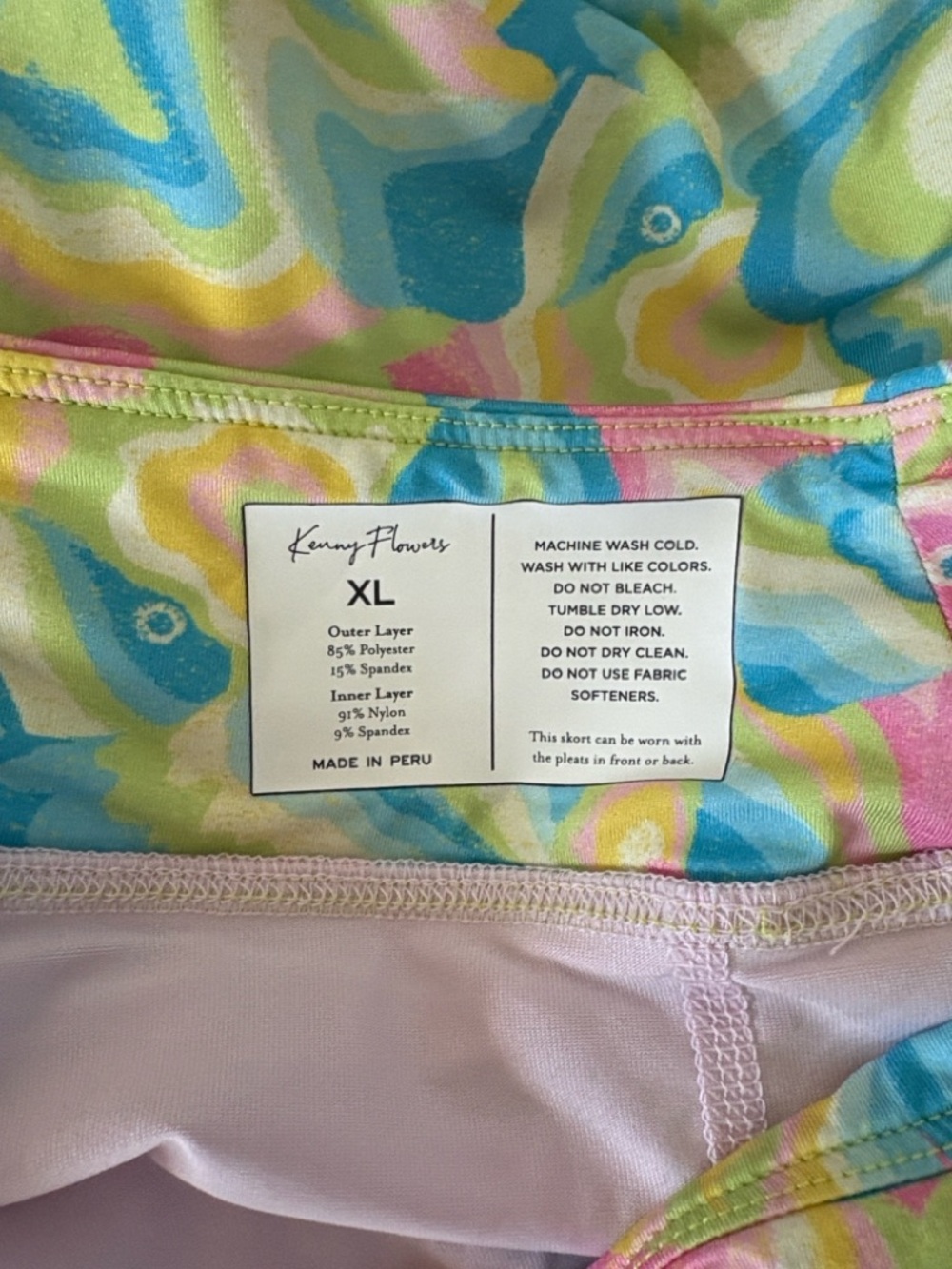 Kenny Flowers St. Lucia Ladies Country Club Skort XL - Picture 9 of 11